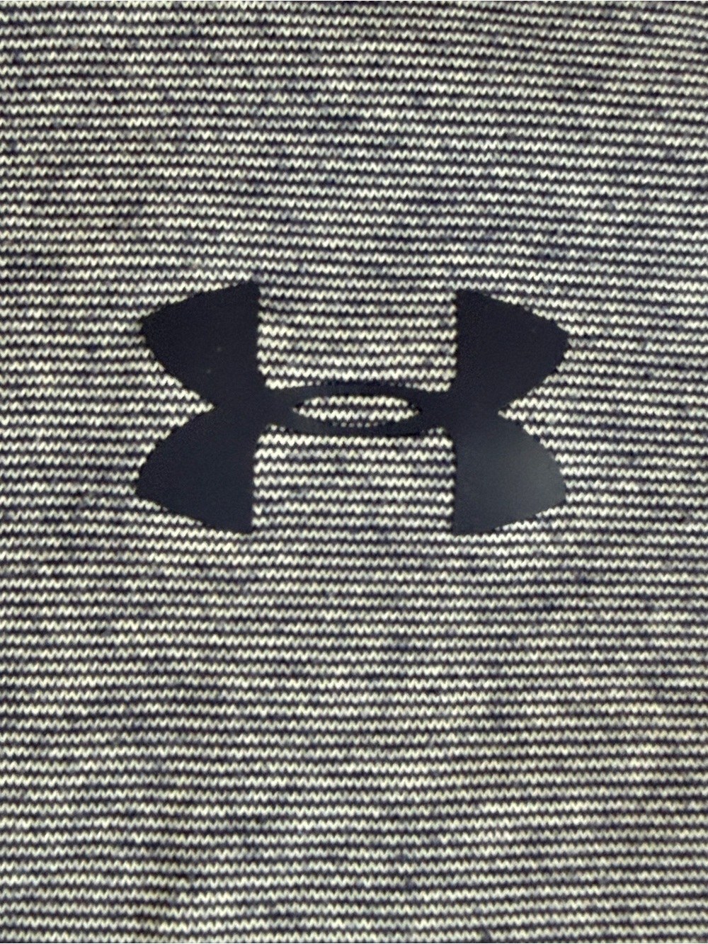Under Armour Men's Blue‎ Heather Crewneck Sweatshirt with Dark Trim - Picture 5 of 8